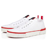 Christian Louboutin Pedro Junior Sneakers Fabric White 3230465WH01