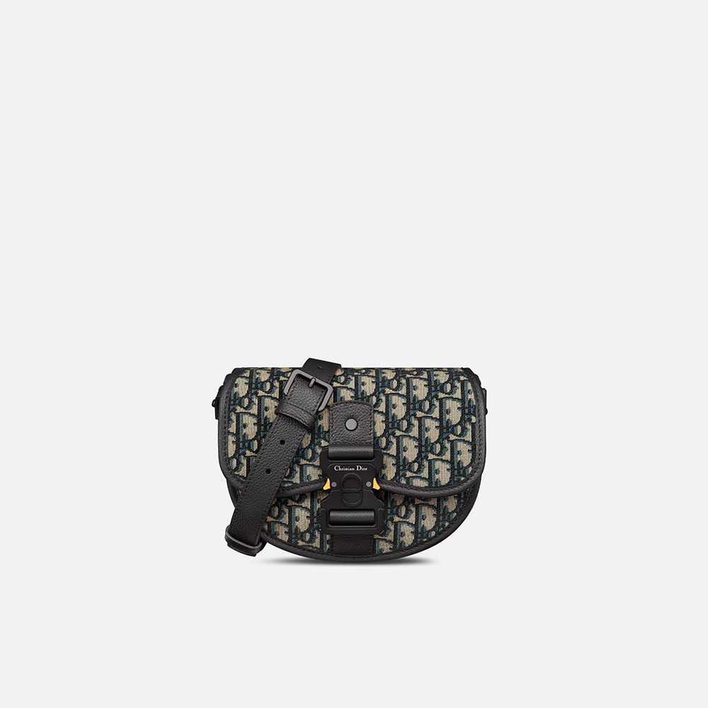 Mini Gallop Bag with Strap Dior Oblique Jacquard 1ADPO033YKY H27E: Image 1