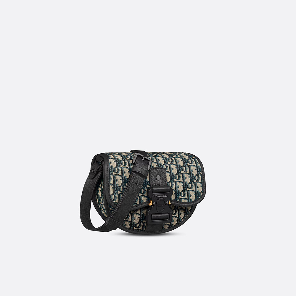 Mini Gallop Bag with Strap Dior Oblique Jacquard 1ADPO033YKY H27E: Image 2