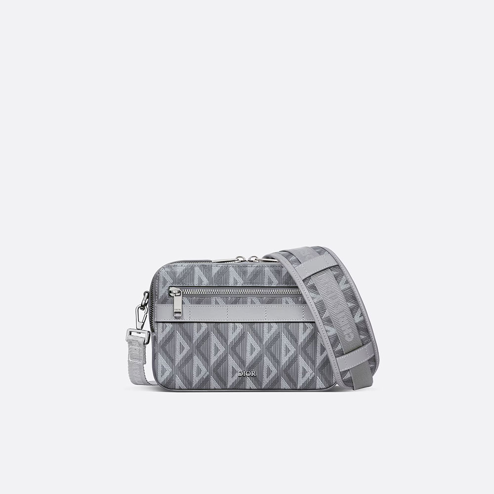 Safari Bag with Strap Dior Gray CD Diamond Canvas 1ESPO206CDP H42E: Image 1