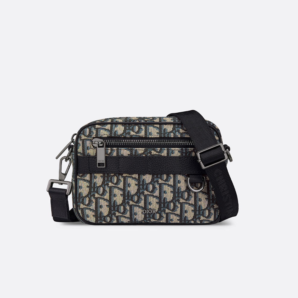 Mini Safari Bag with Strap Dior Oblique Jacquard 2ESWS011YKY H27E: Image 1