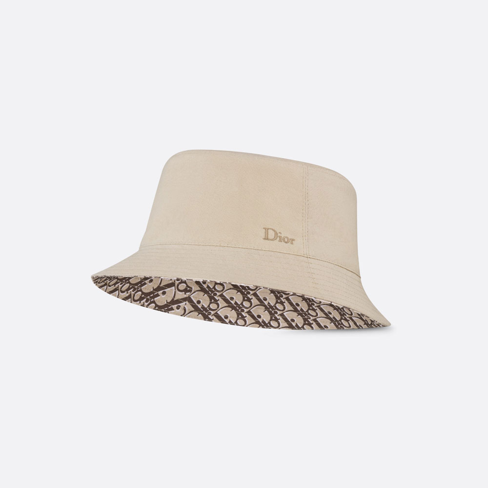 Reversible Dior Oblique Bucket Hat 393C906A4511 C181: Image 1