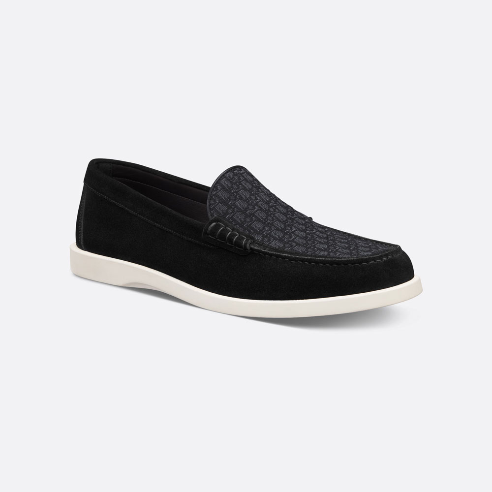 Dior Granville Loafer Black Suede 3LO131ZYJ H969: Image 1