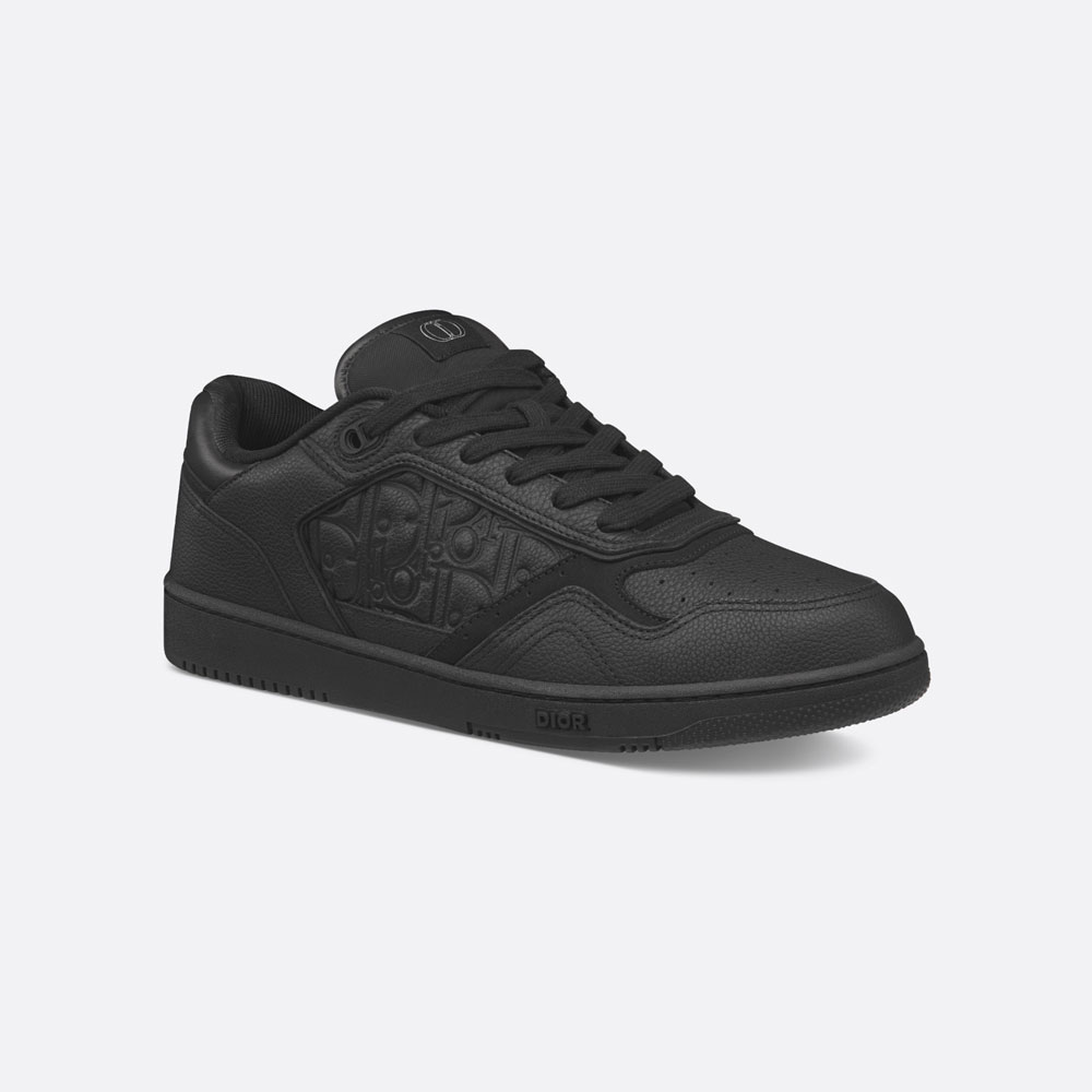 B27 Low-Top Sneaker Black Grained Calfskin Dior Gravity 3SN272ZAY H900: Image 1