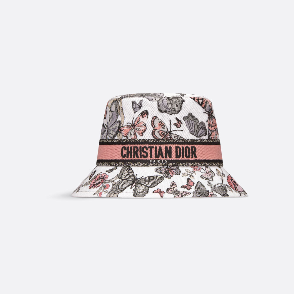 Dior D-Bobby Toile de Jouy Mexico Brim Bucket Hat 41DTM923X130 C400: Image 1