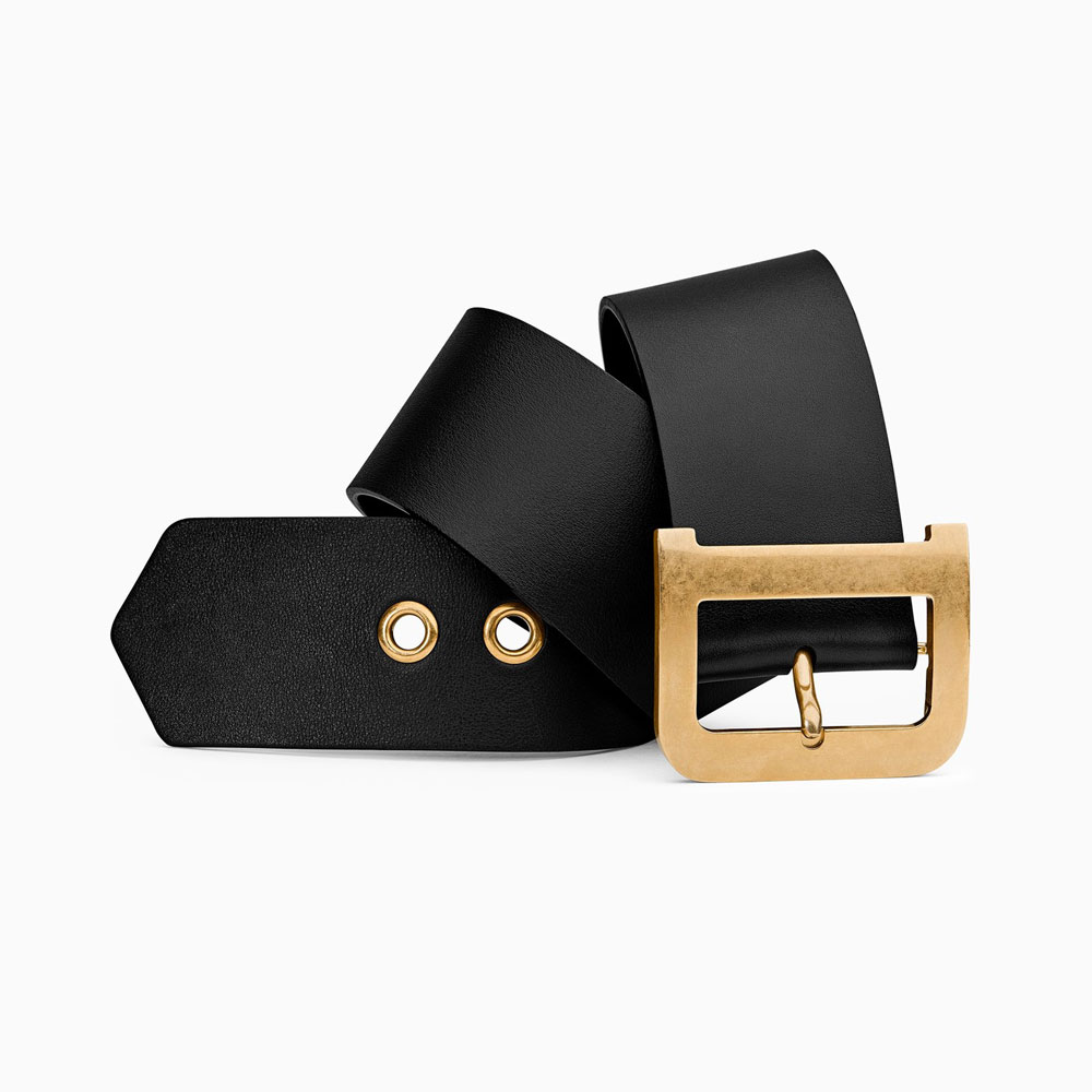 Diorquake belt in black calfskin B0403CVWV M900: Image 1