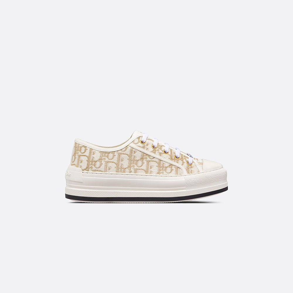 Walkn Dior Platform Sneaker Oblique Cotton KCK385OBL S49K: Image 1