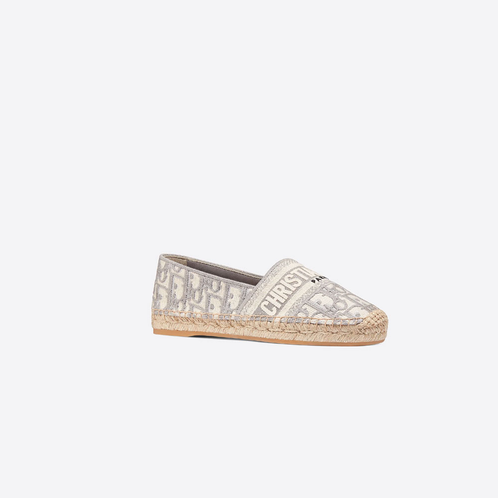 Dior Granville Espadrille Embroidered Cotton KDB585OBE S33G: Image 2