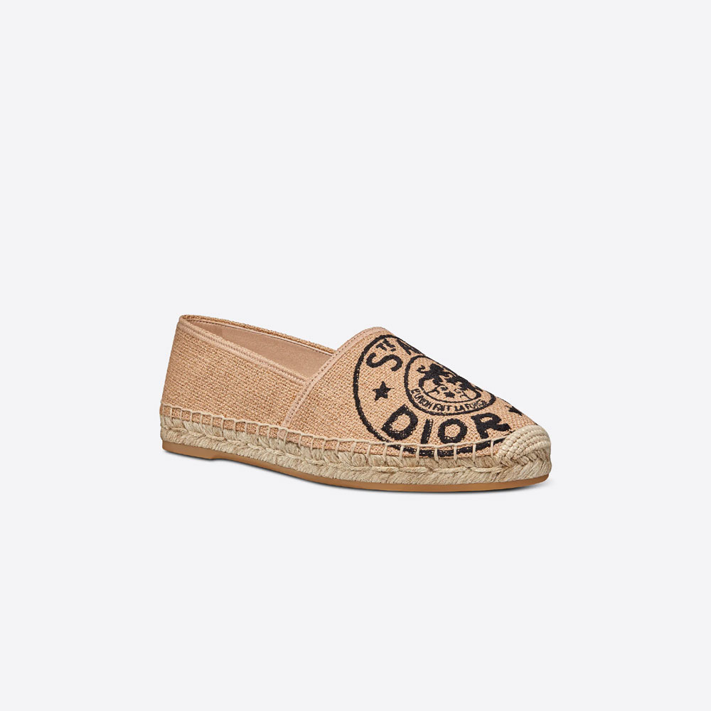 Dior Granville Espadrille Jute Canvas KDB612JUR S29U: Image 2