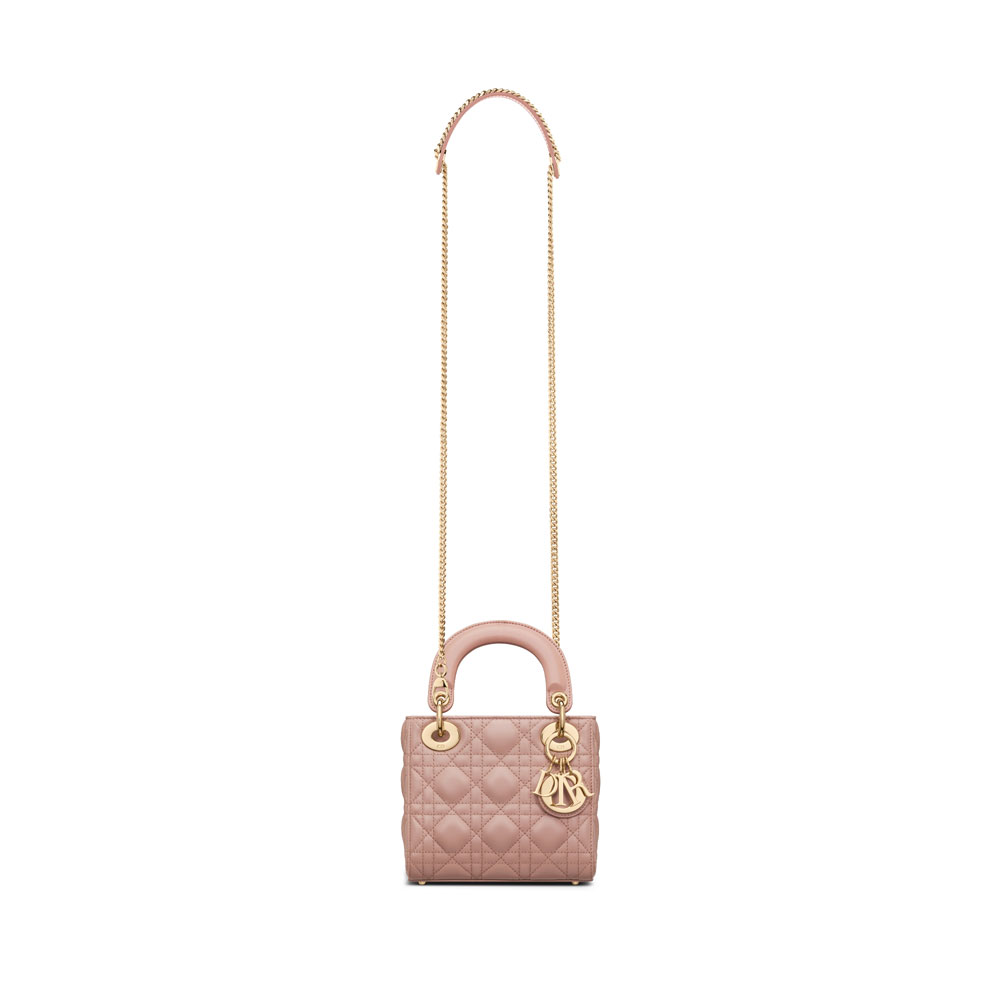 Mini Lady Dior Bag M0505ONGE M50P: Image 4