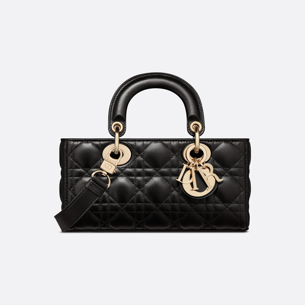 Dior Small Lady D-Joy Bag Black Cannage Lambskin M0613ONGE M900: Image 1