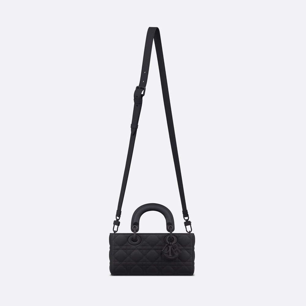 Dior Small Lady D-Joy Bag Ultramatte Black Cannage Calf M0613SLOI M900: Image 3