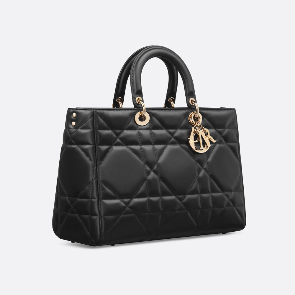 Dior Large Lady D-Sire Bag M1152OHOW M900: Image 2