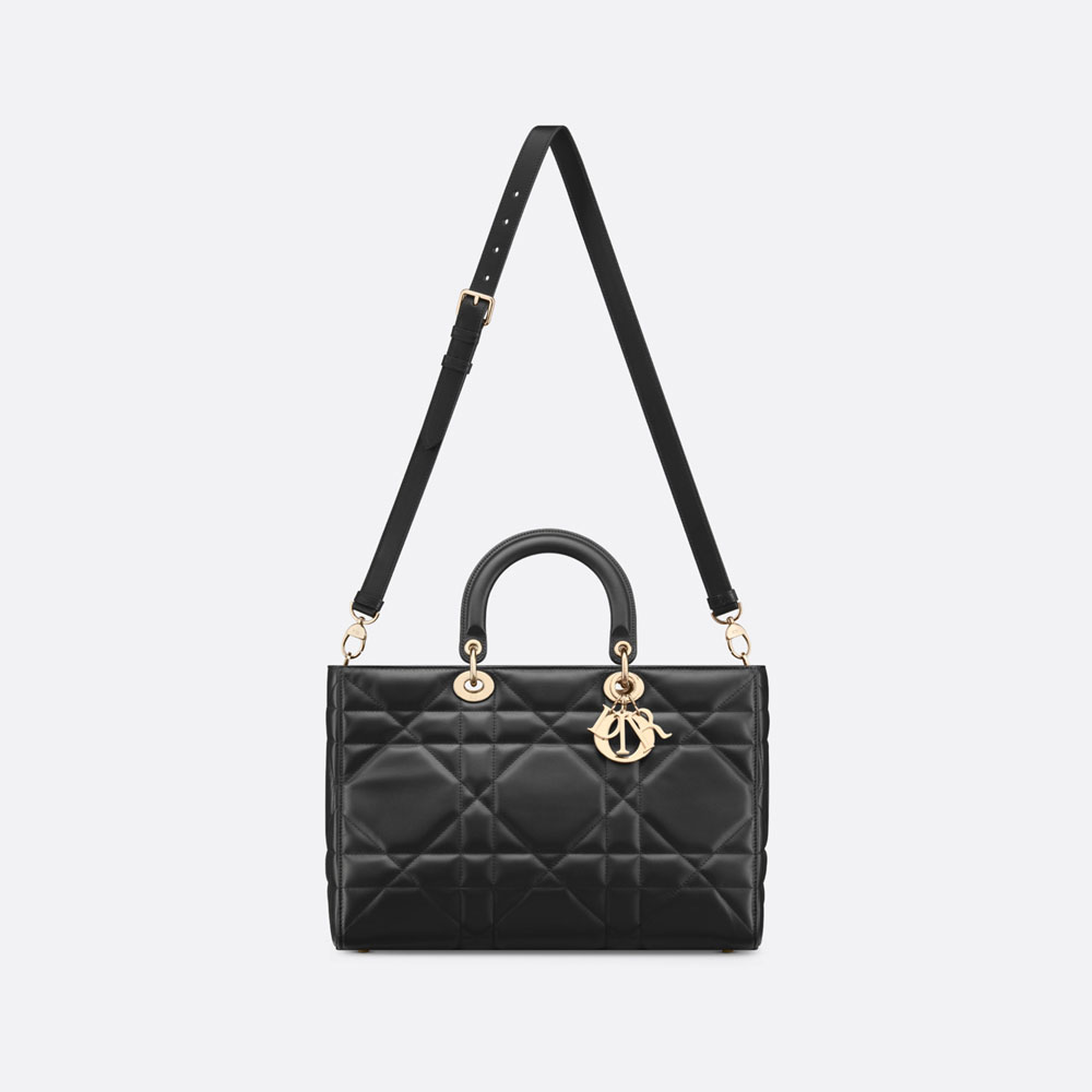 Dior Large Lady D-Sire Bag M1152OHOW M900: Image 3