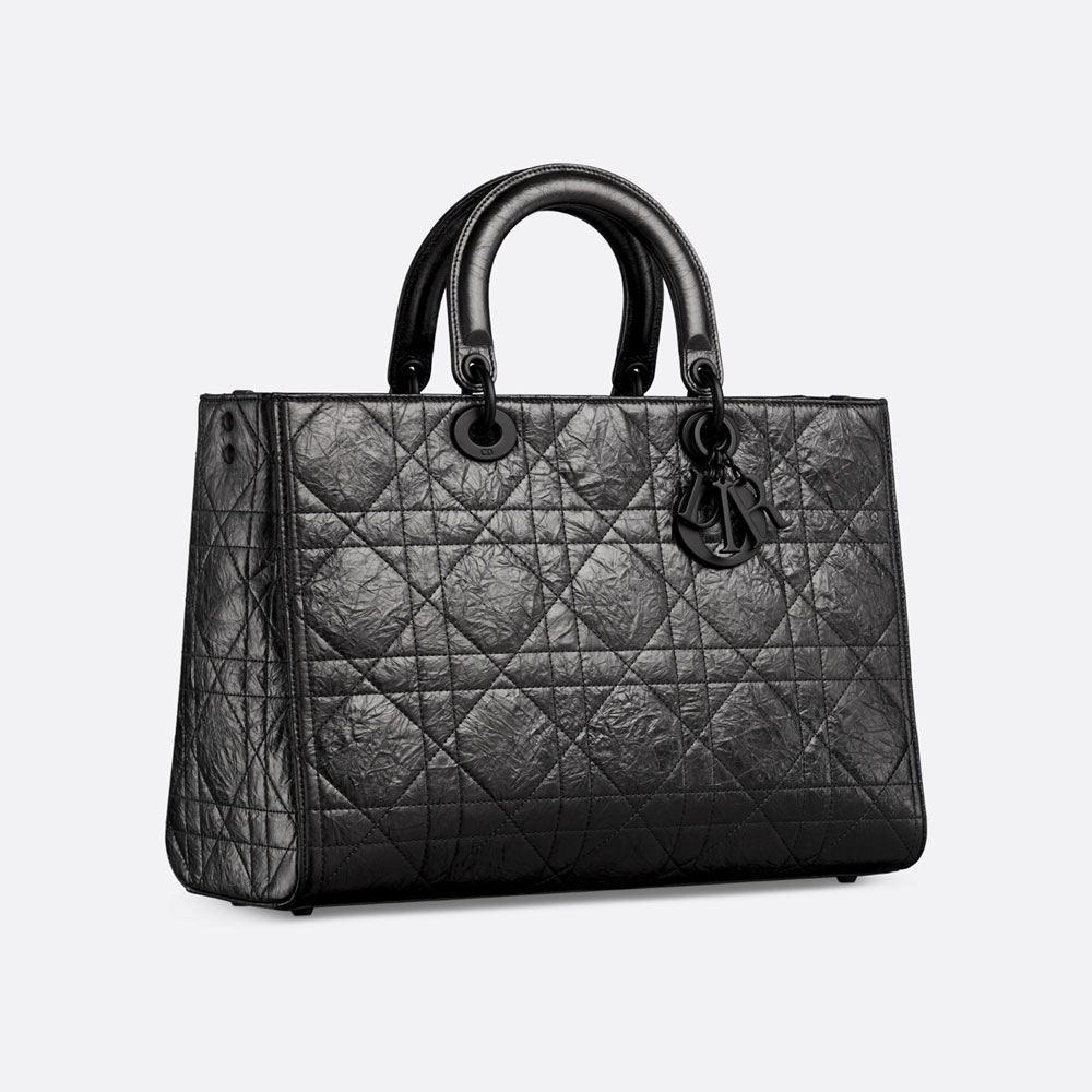 Dior Large Lady D-Sire Bag M1152SNIO M900: Image 3