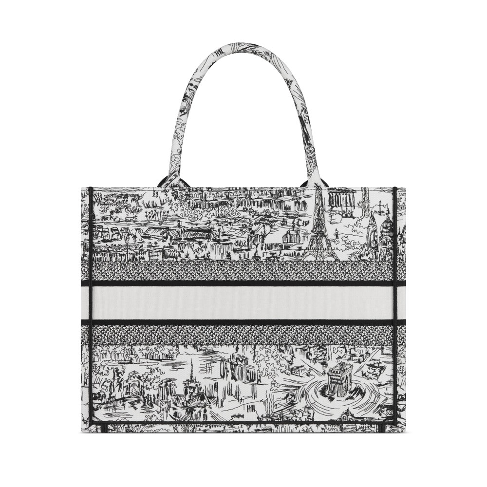 Medium Dior Book Tote M1296ZEGI M933: Image 3