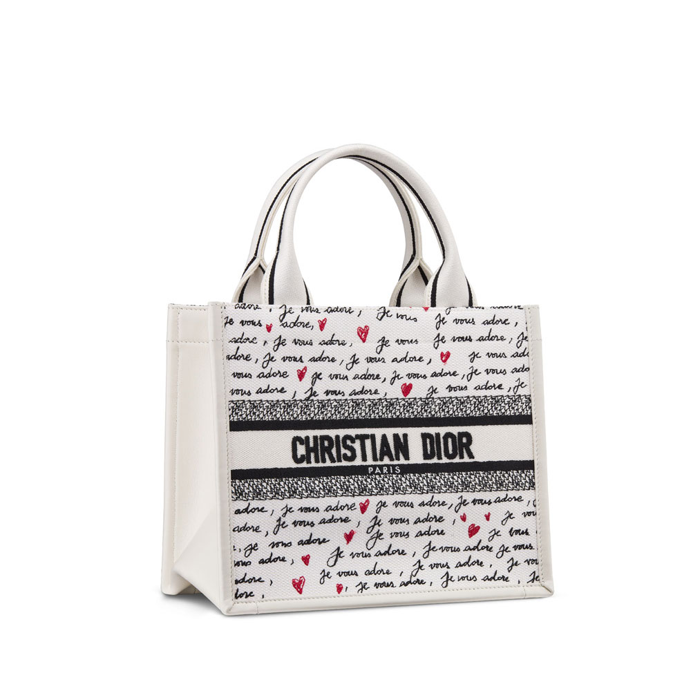 Dioramour Small Dior Book Tote M1325CZBX M933: Image 2