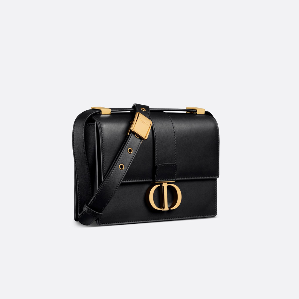 Dior Small 30 Montaigne Bag Black Calfskin M9234UHEL M900: Image 2