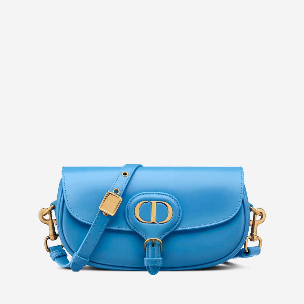 Dior Bobby East West Bag Bright Blue Box Calfskin M9327UMOL M05Z: Image 1