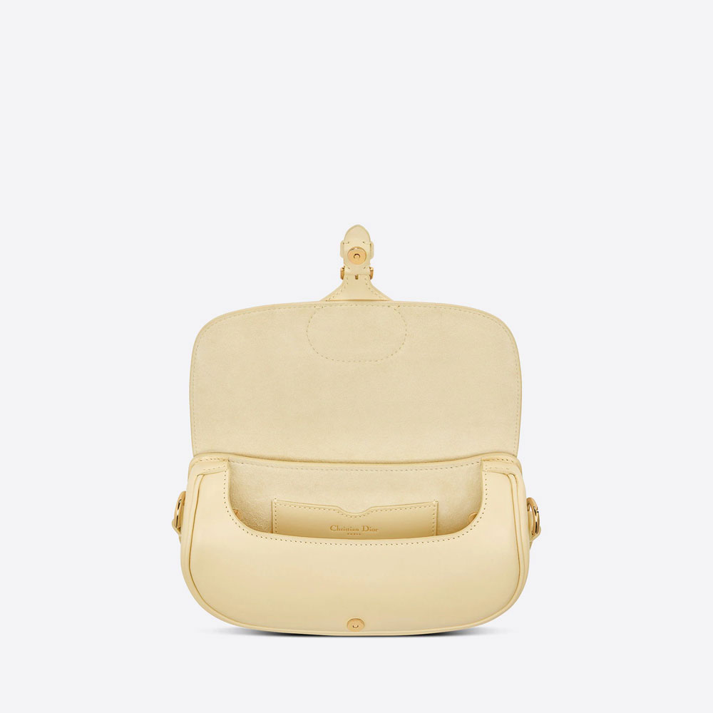 Dior Bobby East West Bag Pale Yellow Box Calfskin M9327UMOL M26Y: Image 3