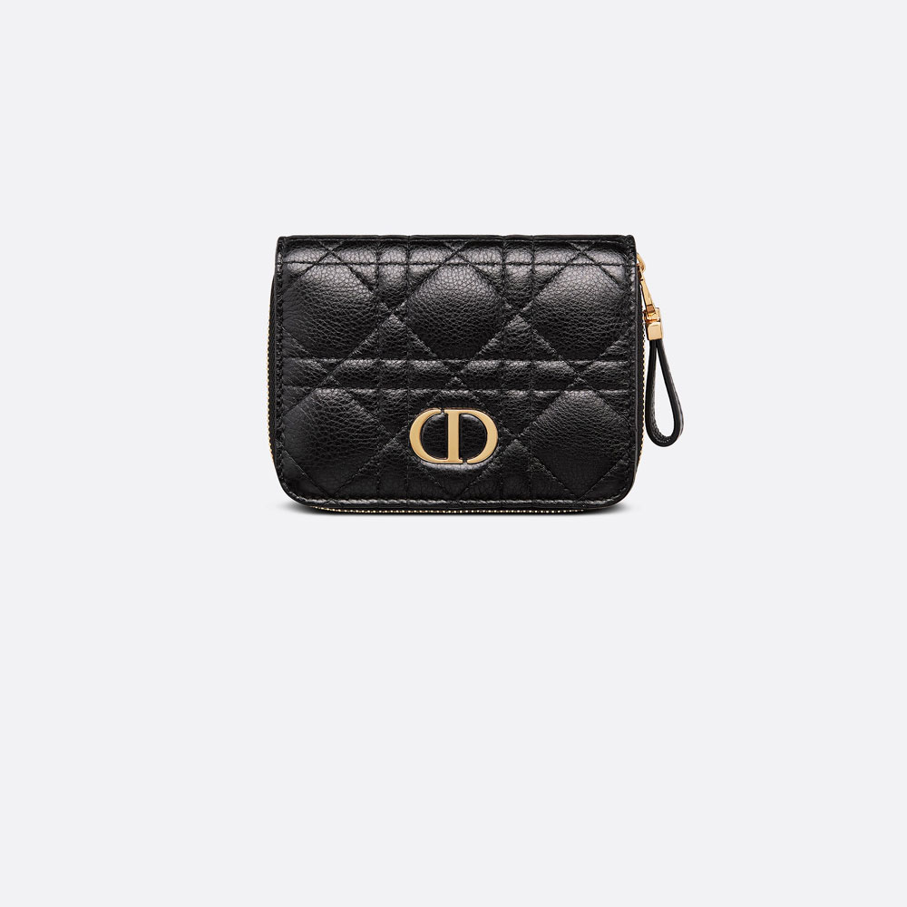 Dior Caro Compact Zipped Wallet S5032UWHC M900: Image 1