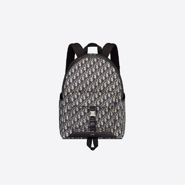 Dior Explorer Backpack Beige And Black Dior Oblique Jacquard 1ESBA012YKY H27E