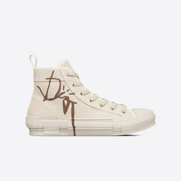 Dior B23 CACTUS JACK DIOR High-Top Sneaker Cotton Canvas 3SH126ZOI H160