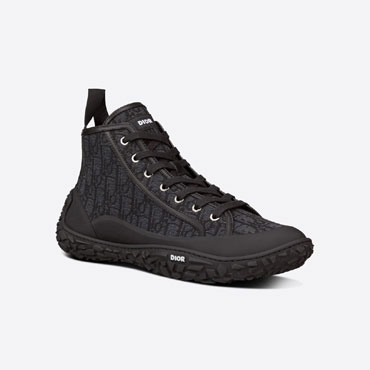 B28 High Top Sneaker Dior Oblique Jacquard Rubber 3SH131ZJW H969