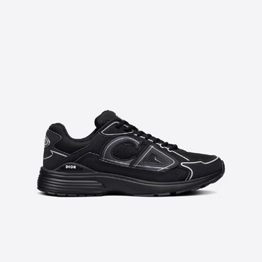 Dior B30 Sneaker Black Mesh and Technical Fabric 3SN279ZRF H900