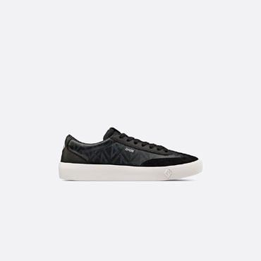 Dior B101 Sneaker Black CD Diamond Canvas Calf 3SN285ZPP H900