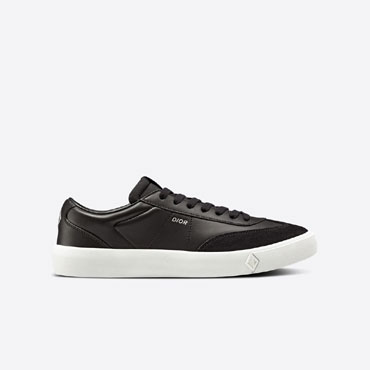 Dior B101 Sneaker Black Smooth Calfskin Nubuck 3SN285ZRH H968