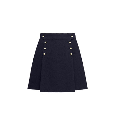 Dior Miniskirt with Removable Sailor Panel 441J26A1761 X5640