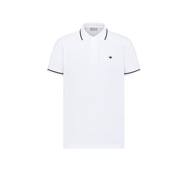 Dior Polo Shirt with Bee Embroidery 733J805B0373 C089