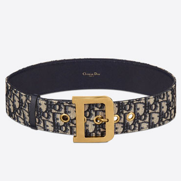 Diorquake Belt Blue Dior Oblique Jacquard B0403CTZQ M928