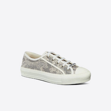 Walk n Dior Sneaker Toile de Jouy Reverse Embroidered Cotton KCK211TJE S37W