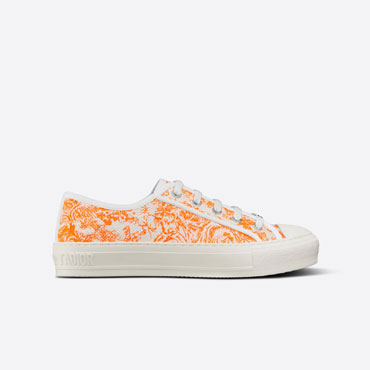 Walk n Dior Sneaker Toile de Jouy Embroidered Cotton KCK211TJU S74W