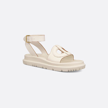 Dior D-Club Sandal White Calfskin KCO059VEA S03W