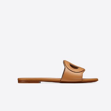 Dior D-Club Slide Camel Calfskin KCQ390VEA S26U