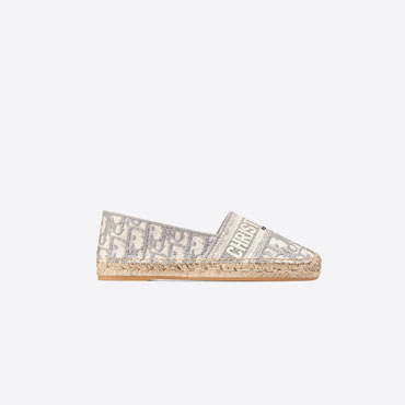 Dior Granville Espadrille Embroidered Cotton KDB585OBE S33G