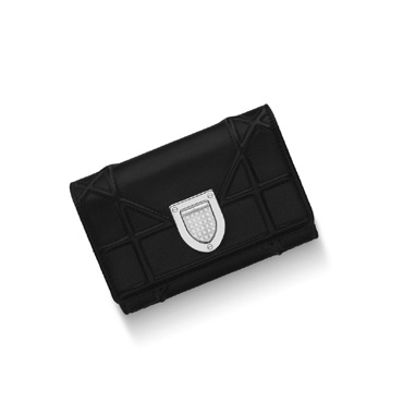 diorama elancee wallet in black lambskin S0617PNAG M900