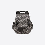 Dior Maxi Gallop Backpack Oblique Jacquard Calfskin 1ADBA164YKY H27E