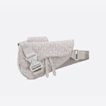 Saddle Bag Beige Dior Oblique Jacquard 1ADPO093YZY H25E