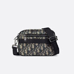 Mini Safari Bag with Strap Dior Oblique Jacquard 2ESWS011YKY H27E