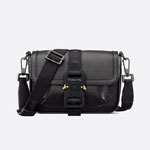 Mini Dior Hit The Road Bag Black Grained Calfskin 2HTCA458YMJ H00N