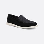 Dior Granville Loafer Black Suede 3LO131ZYJ H969