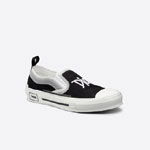 Dior B23 Slip-On Sneaker Black DIOR AND SHAWN Canvas 3SN262ZBM H960