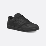 B27 Low-Top Sneaker Black Grained Calfskin Dior Gravity 3SN272ZAY H900