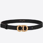 Dior Saddle Belt Black Ultrasmooth Calfskin B0042CWGH M900