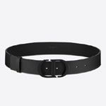 Dior 30 Montaigne 35MM Belt Black Ultramatte Calfskin B0077SLLO M989