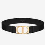 Dior 30 Montaigne 40MM Belt Black Smooth Calfskin B0080UVWV M900